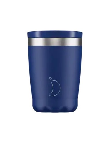 CHILLY S COFFEE CUP BLUE DUBBELWANDIG 340ML