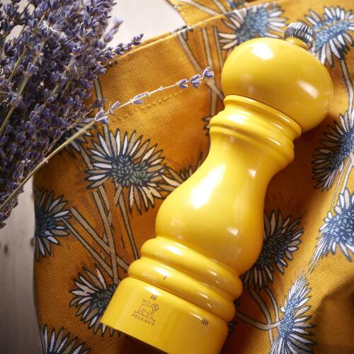 NEW S2 Paris zoutmolen hout saffraangeel u'Select 18 cm PARISRAMA saffraangeel