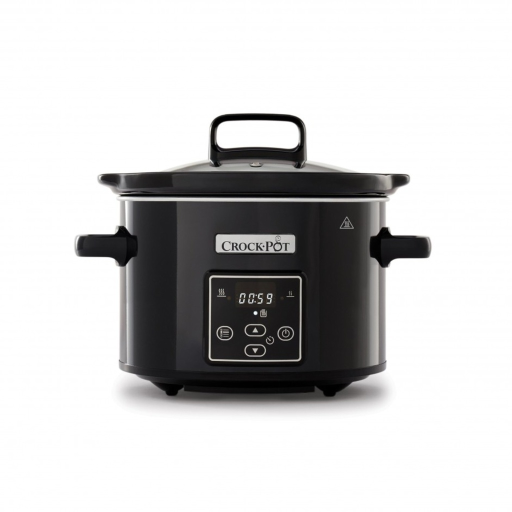 CROCKPOT SLOW COOKER, 2,4 LITER ROND