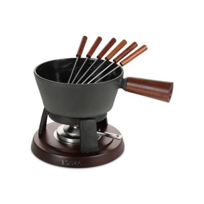 BOSKA KAAS FONDUE SET NERO