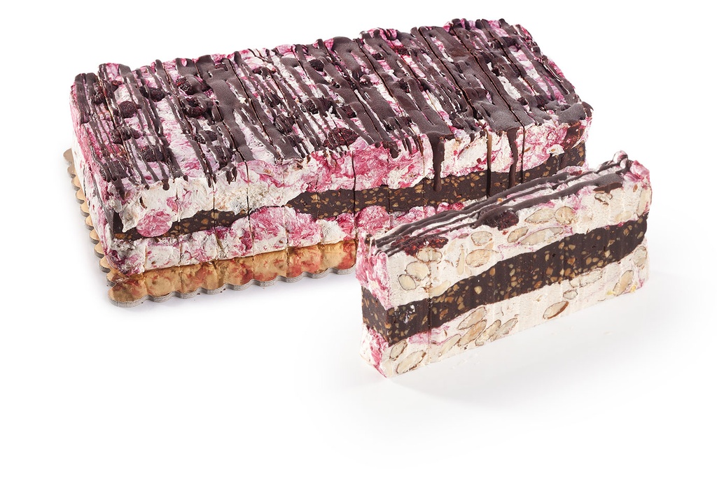 Rivoltini Nougat Cake Raspberry Chocolat 1 ST