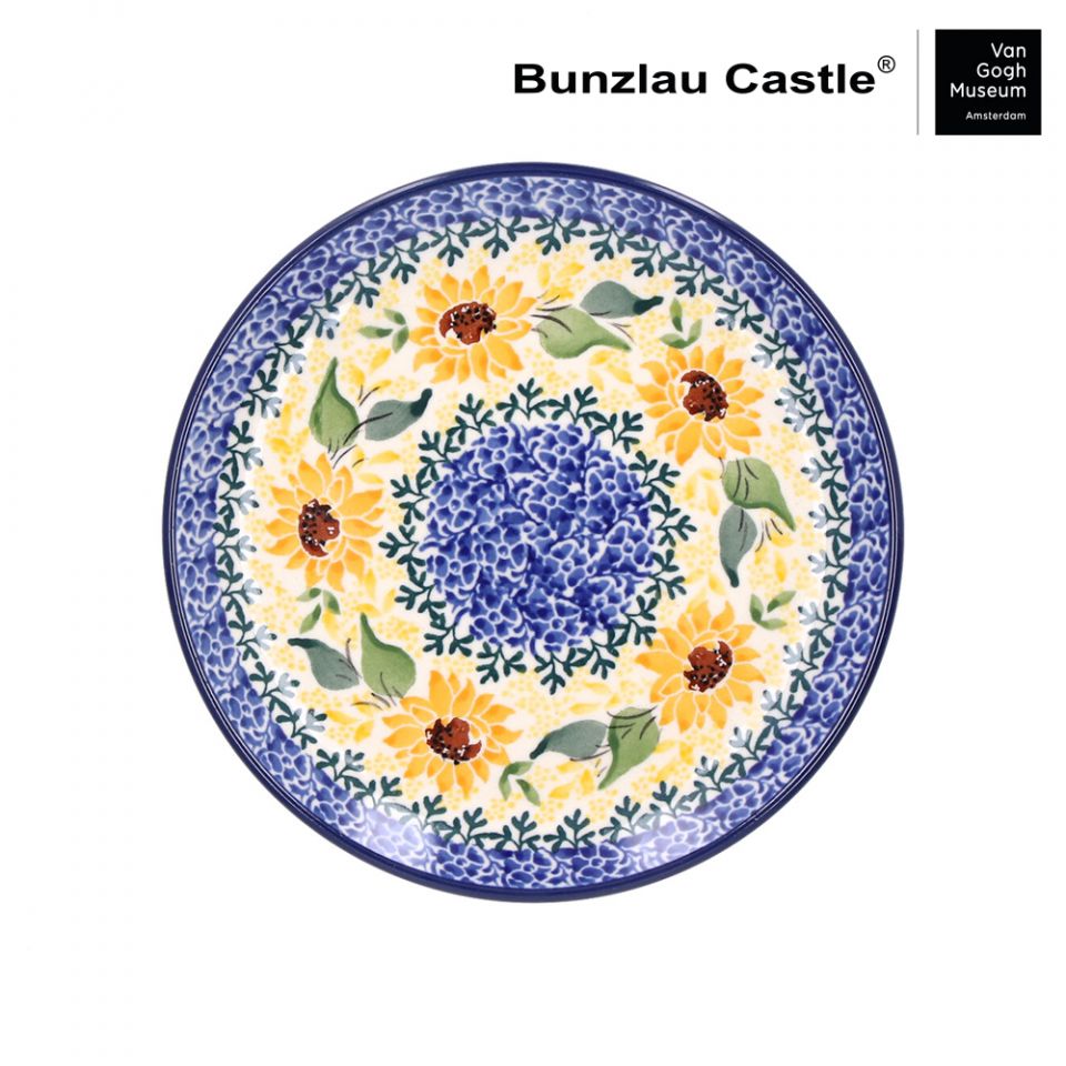Bunzlau  GEBAKSBORD 16 CM - VGM Zonnebloemen
