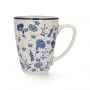 BUNZLAU MUG WITH EAR 340ML FLOWER FESTIVAL