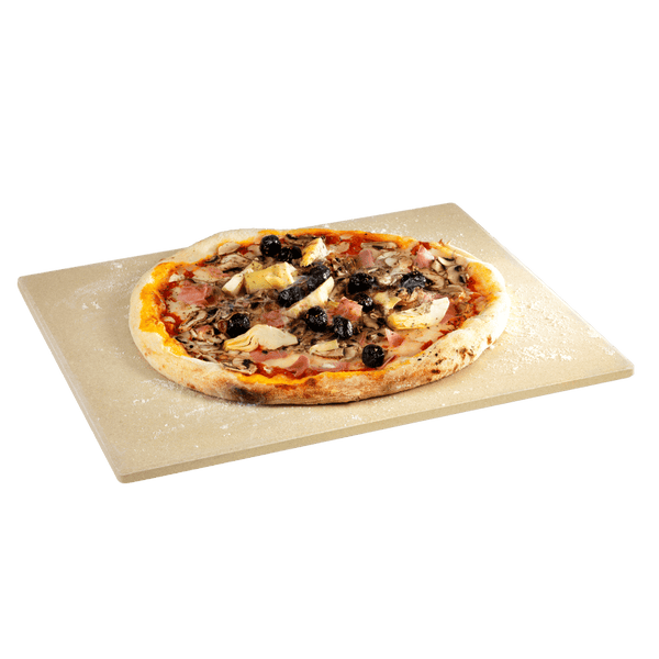 BARBECOOK PIZZASTEEN UIT VUURVASTE KLEI43X35X1.2CM