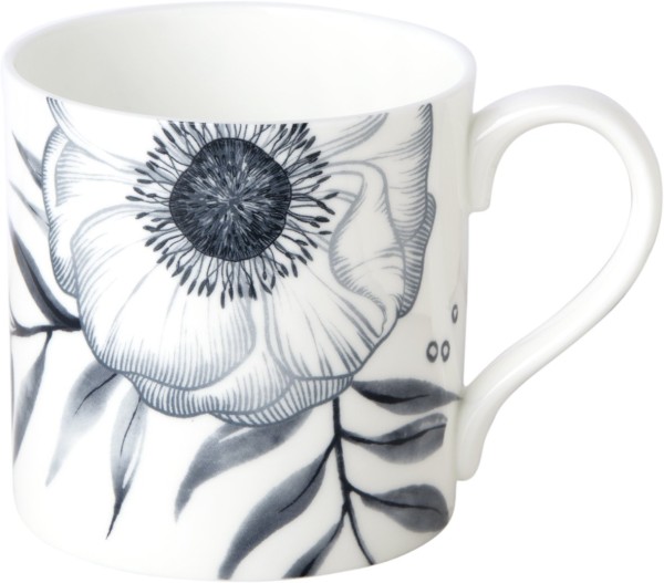 IHR BONE CHINA MUG HOLLY FLOWER