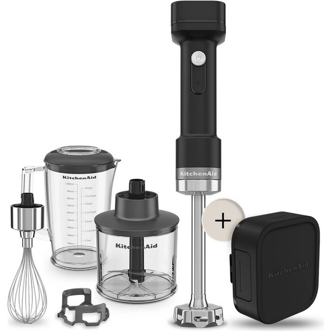 DRAADLOZE STAAFMIXER PLUS ACCESSOIRES MET BATTERIJ - KITCHENAID GO