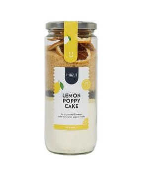 PINEUT CAKE POT LEMON POPPY CAKE 336 GR