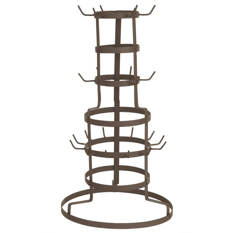 MOKKENBOOM Ø 30x54 cm Bruin IJzer Rond