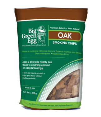 BIG GREEN EGG  Oak Wood Chips