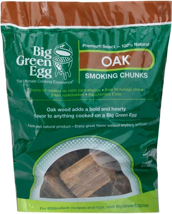 BIG GREEN EGG  Oak Wood Chunks