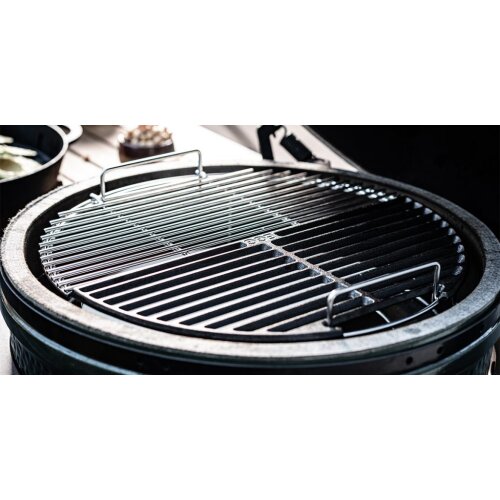 BIG GREEN EGG  Stainless Steel Half Grid M