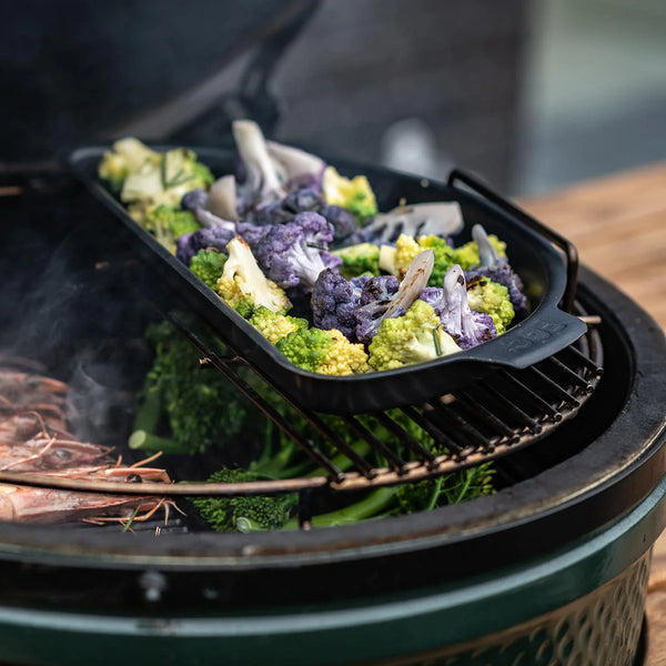 BIG GREEN EGG  Perforated Half Grid L