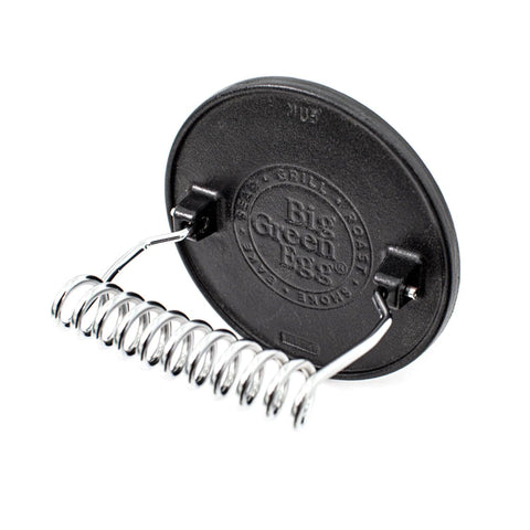BIG GREEN EGG  Cast Iron Grill Press