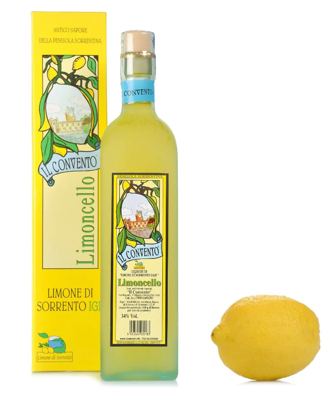 Convento Limoncello Sorrento in doos 34% 700 ml 