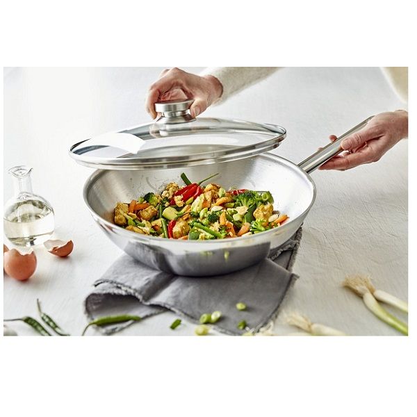 DEMEYERE - Apollo 7 - Wok 30cm 3L + gratis deksel 