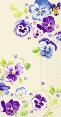 IHR SERVETTEN PAULA CREAM 3LAAGS 16 STUKS 33X42CM