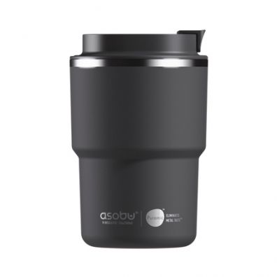 ASOBY DRINKBEKER 380ML KERAMISCH ZWART