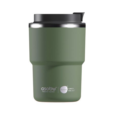 ASOBY DRINKBEKER 380ML KERAMISCH GROEN
