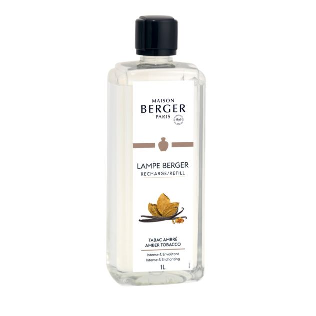 Lampe Berger huisparfum 1L Tabac Ambré / Amber Tobacco (*)