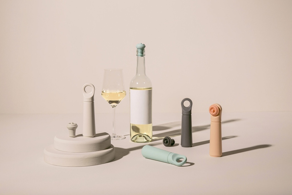 Vacuvin Vacu Vin Wijnpomp gerecycled plastic (GRAPHITE)