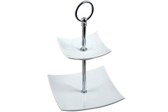 Etagere voor bonbons 15x15xh24cm 
