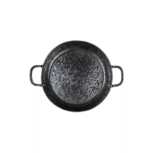 FORGED FRYING PAN Ø 28 CM, 2 HANDGREPEN 