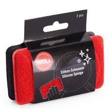 WOLL SILICONEN SPONSJES, SET VAN 2