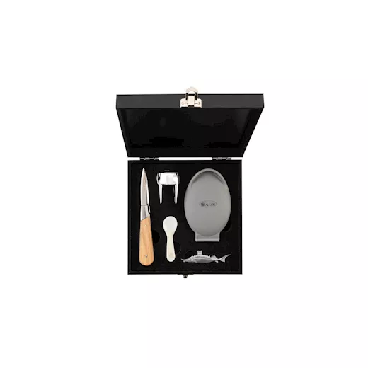 STYLE DE VIE GESCHENKSET VOOR CHAMPAGNE, KAVIAAR EN OESTERS