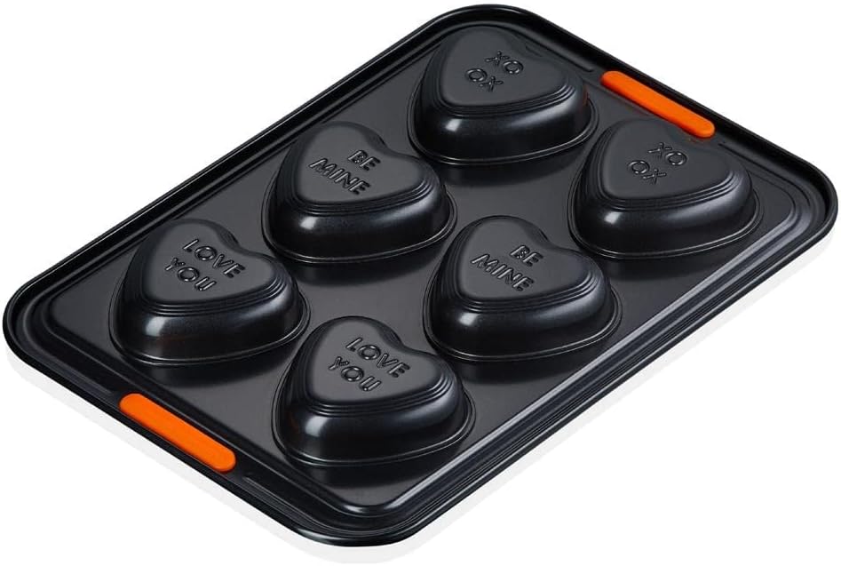 LE CREUSET BAKVORM VOOR 6 HARTJES