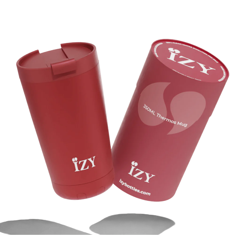 IZY THERMO MUG RED