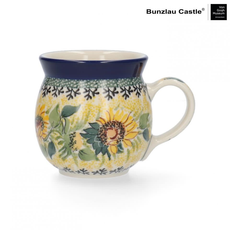 Bunzlau Mug Farmer 240 ml - VGM SUNFLOWERS UNIKAT