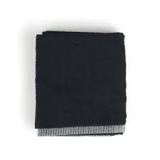 BUNZLAU KEUKEN HANDDOEK SOLID BLACK