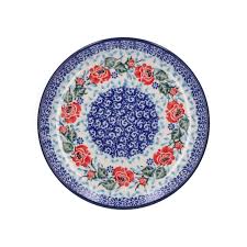 BUNZLAU CAKE DISH 16CM ENGLISH ROSE