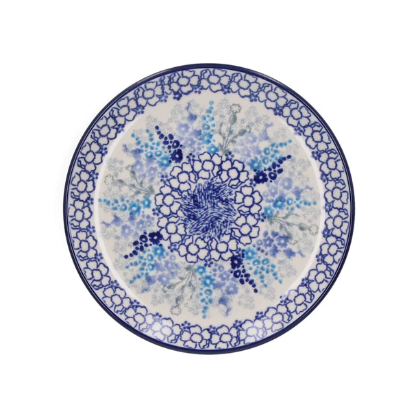 BUNZLAU CAKE DISH 16CM DELPHINIUM