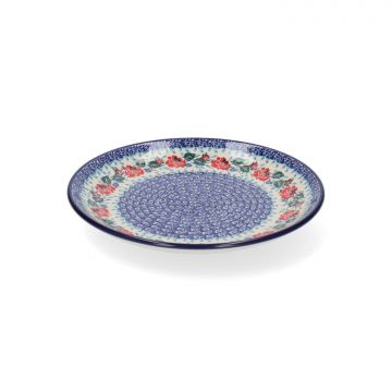 BUNZLAU PLATE 23.5CM ENGLISH ROSE