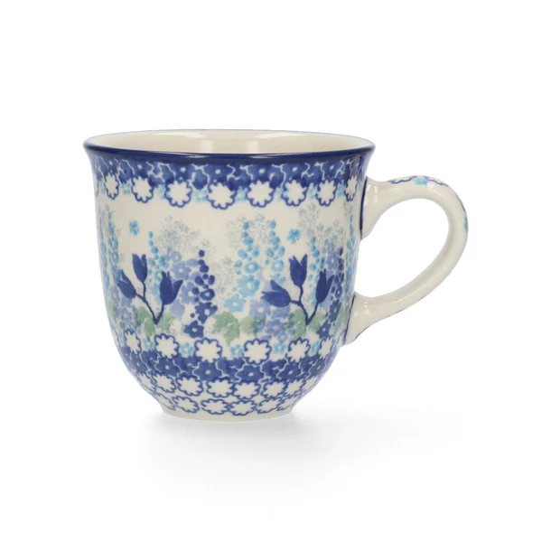 BUNZLAU MUG TULIP 330ML BLUE GARDEN