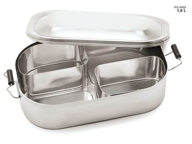 WEIS LUNCHBOX MET 2 UITNEEMBARE BAKJES