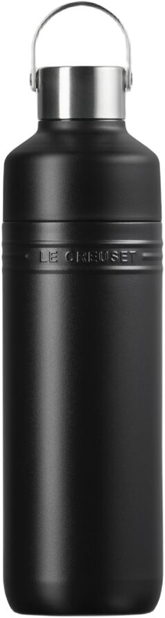 LE CREUSET Drinkfles Mat Zwart 1,0l