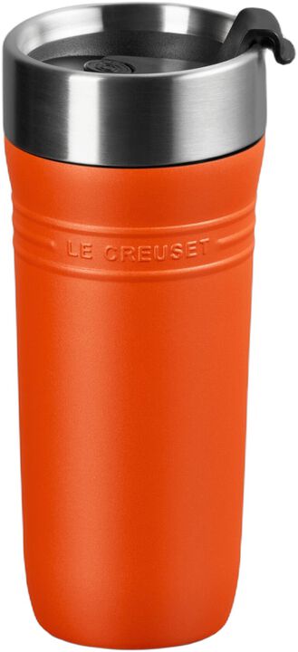 LE CREUSET Thermosbeker Oranjerood 0,35l
