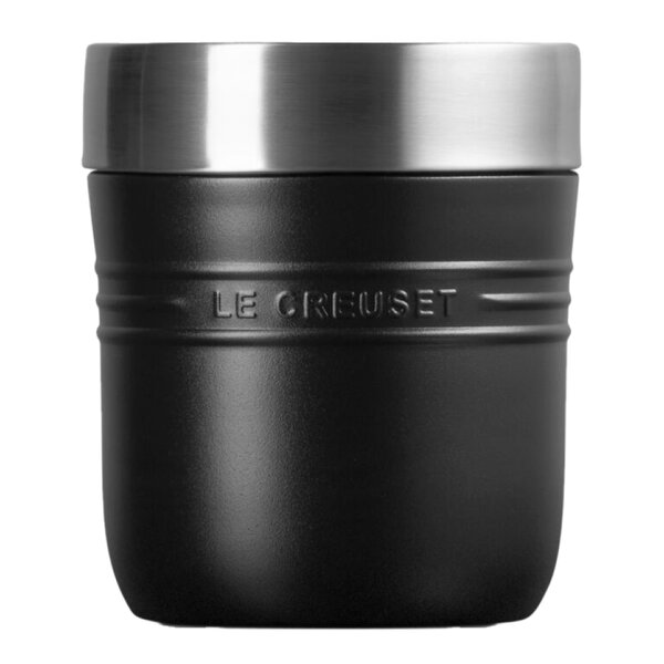 LE CREUSET Lunchbeker Mat Zwart 0,5l
