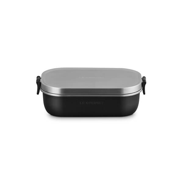 LE CREUSET Lunchbox Mat Zwart 21,8x15,3cm 0,9l 