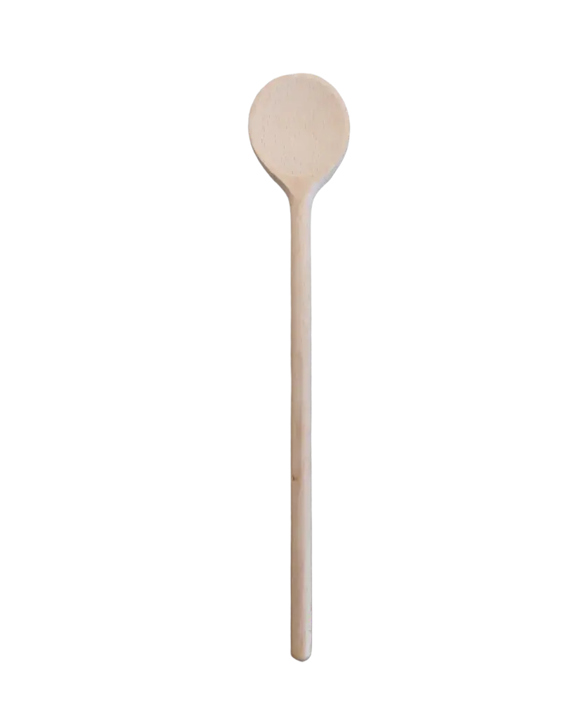 HOUTEN KEUKEN LEPEL ROND