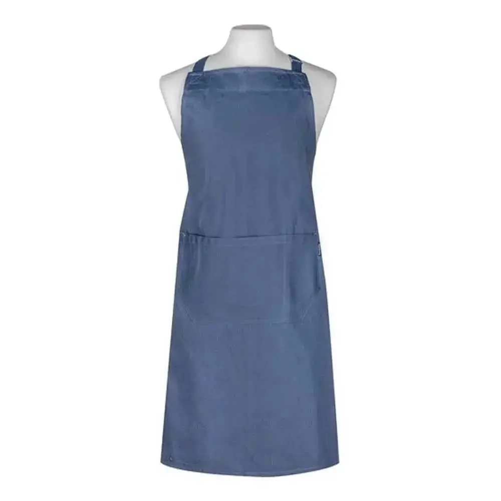 Keukenschort, Katoen, Blauw, 69 x 90 cm - Ladelle