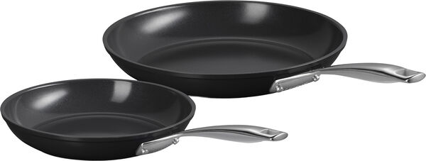 LE CREUSET KOEKENPANNEN SET NON-STICK CERAMIC 24 & 28 