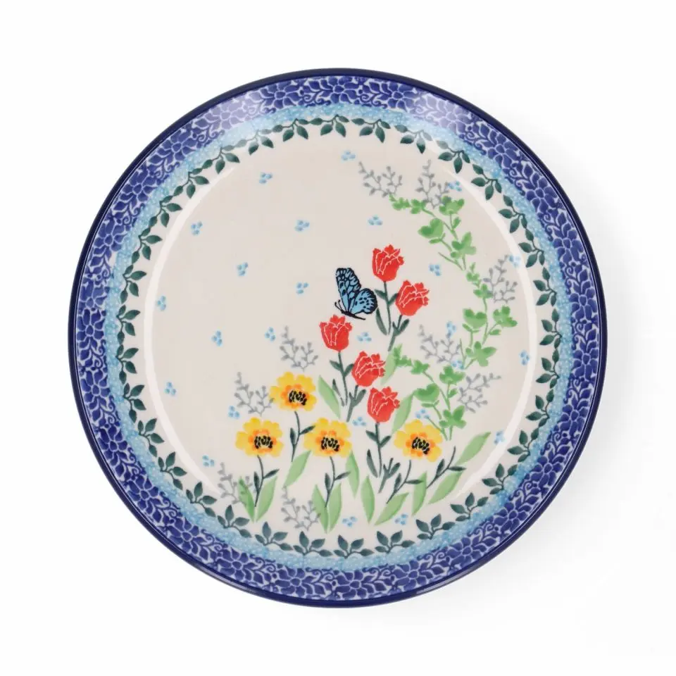 BUNZLAU BORD 20CM BUTTERFLY BLOSSOM
