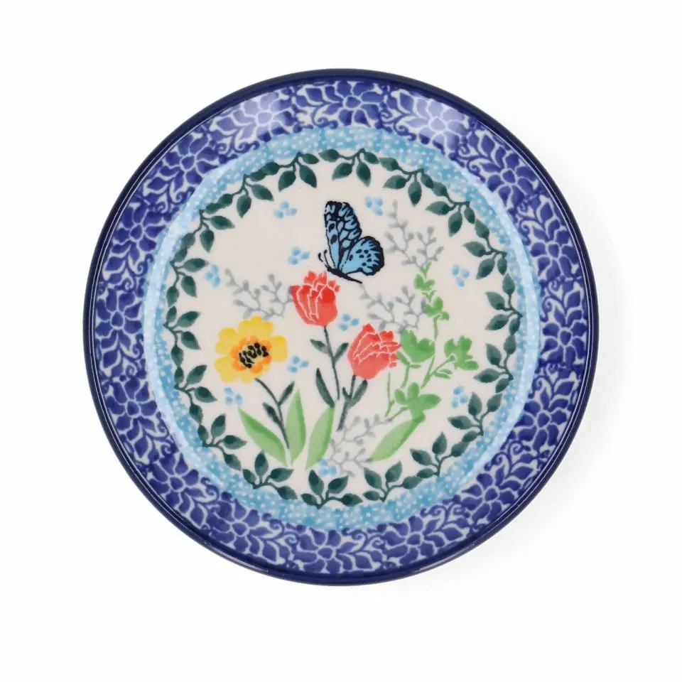 BUNZLAU PETIT FOUR 12.3CM BUTTERFLY BLOSSOM