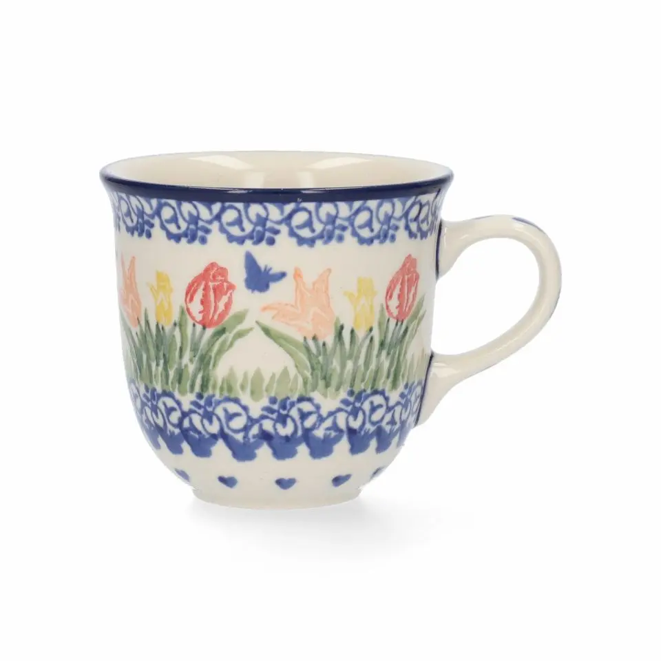 BUNZLAU MUG TULIP 200ML TULIP HEARTS