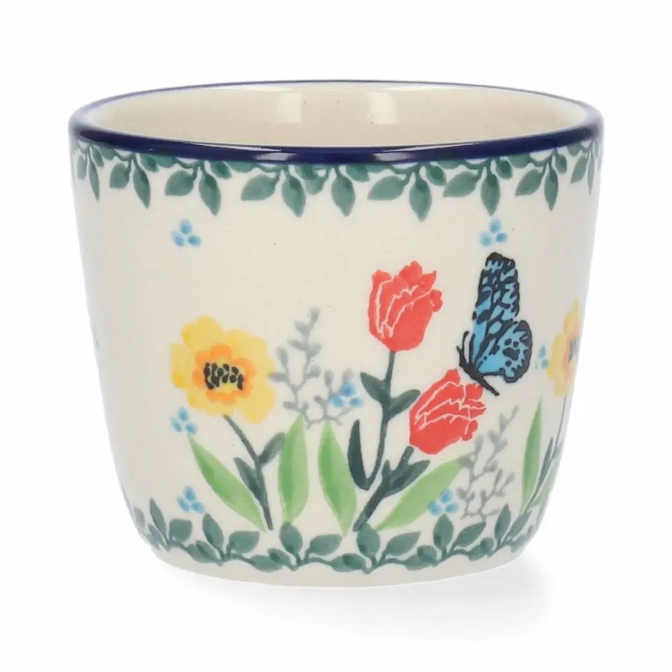 BUNZLAU MUG TUMBLER 220ML BUTTERFLY BLOSSOM