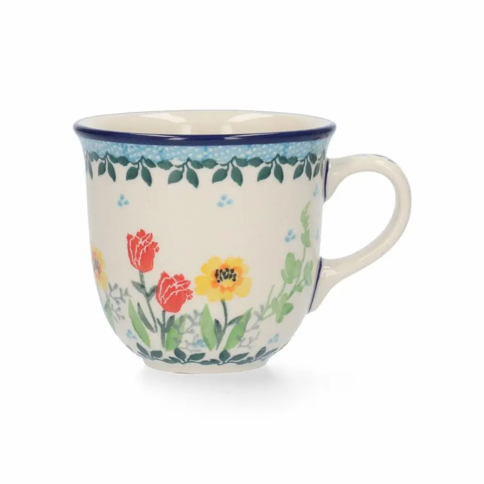 BUNZLAU MUG TULIP 200ML BUTTERFLY BLOSSOM
