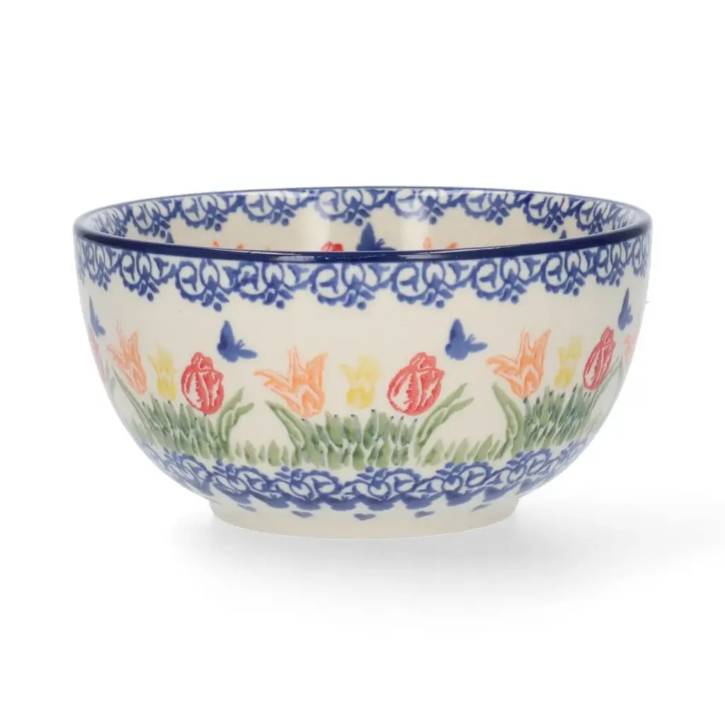 BUNZLAU RICE-BOWL 600ML TULIP HEARTS